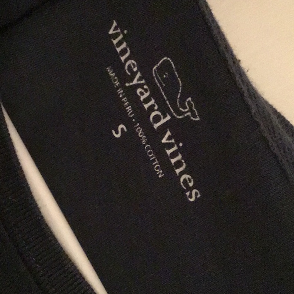 long sleeve kids navy vineyard vines shirt - Picture 3 of 6